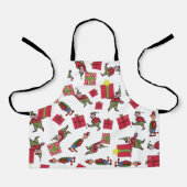 Christmas Elves Boys Chef schort (Voorkant)