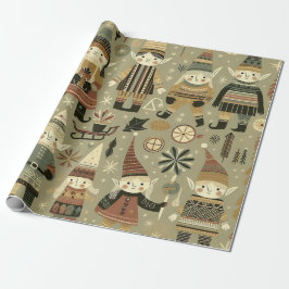 Christmas Elves inpakpapier