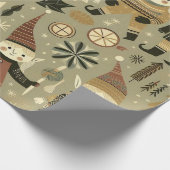 Christmas Elves inpakpapier (Hoek)