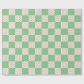 Christmas Elves With Polka Dots Cadeaupapier (Vlak)