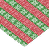 Christmas embroidered Snowflakes, Christmas trees, Korte Tafelloper (Hoek)