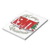 CHRISTMAS EMT Medical Noodtechnicus Notitieblok (Linkerzijde)