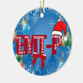 CHRISTMAS EMT-P SANTA NOODPARAMEDIUM KERAMISCH ORNAMENT (Links)