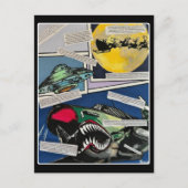 'Christmas Encounters' schilderij op een Briefkaart (Voorkant)