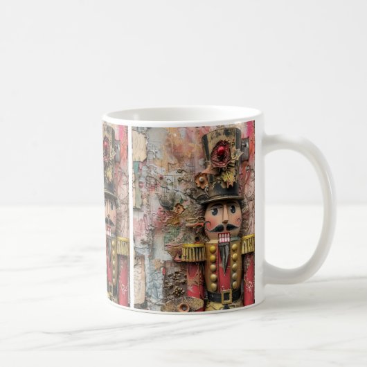 Christmas Ephemera Coffee Mok (Rechts)