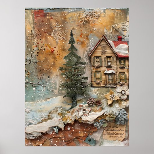 Christmas Ephemera Poster (Voorkant)