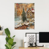 Christmas Ephemera Poster (Thuiskantoor)