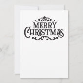 Christmas Ephemera Wenskaart (Achterkant)