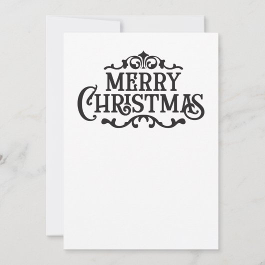 Christmas Ephemera Wenskaart (Achterkant)