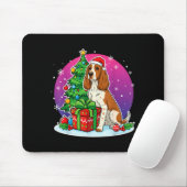 Christmas Er Spaniel Santa Hat Xmas Men Women  Muismat (Met muis)