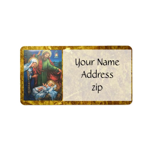 Christmas Etiket (Voorkant)