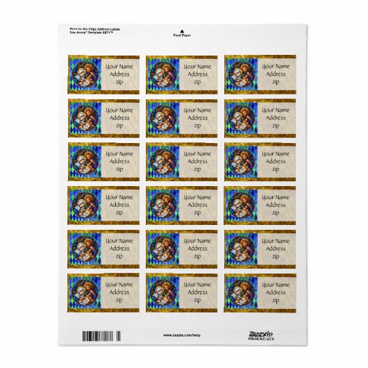 Christmas Etiket (Full Sheet)