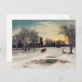 Christmas Eve Briefkaart (Voorkant / Achterkant)