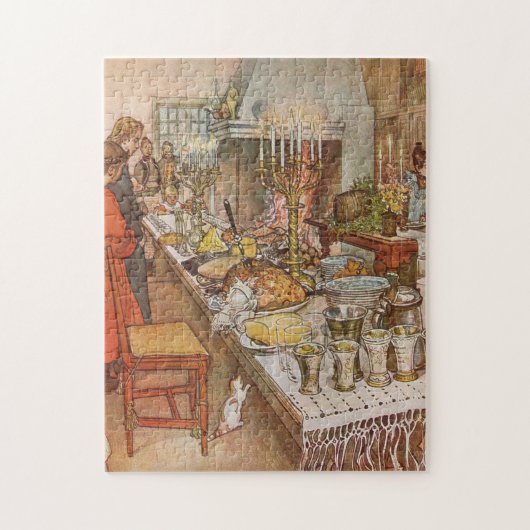 Christmas Eve Julaftonen By Carl Larsson Legpuzzel (Verticaal)