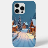 Christmas Eve Village Case-Mate iPhone Case (Achterkant)
