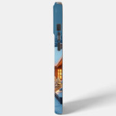 Christmas Eve Village Case-Mate iPhone Case (Achterkant / Links)