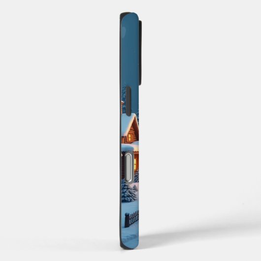 Christmas Eve Village Case-Mate iPhone Case (Achterkant / Rechts)