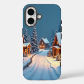 Christmas Eve Village Case-Mate iPhone Case (Achterkant)