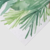 Christmas Evergreen Branch Tissuepapier (Detail)