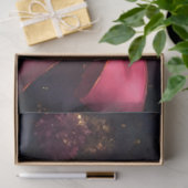 Christmas Evergreen Ornament Ribbon Tissuepapier (Geschenk)