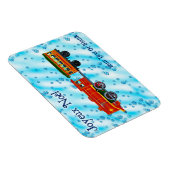Christmas Express - Prettig Kerstfeest Magneet (Rechterzijde)