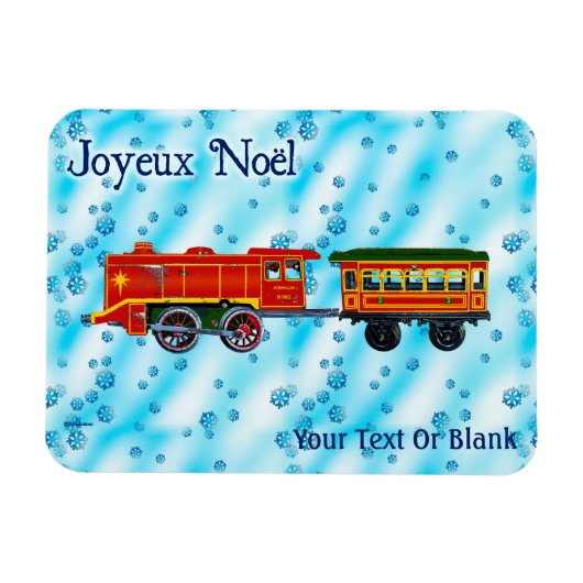 Christmas Express - Prettig Kerstfeest Magneet (Horizontaal)