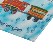 Christmas Express - Prettig Kerstfeest Snijplank (Hoek)