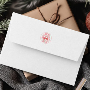 Christmas Express Red Classic Rubberstempel