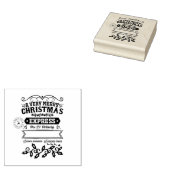 Christmas Express Rubberstempel (Gestempeld)