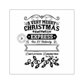 Christmas Express Rubberstempel (Afrduk)