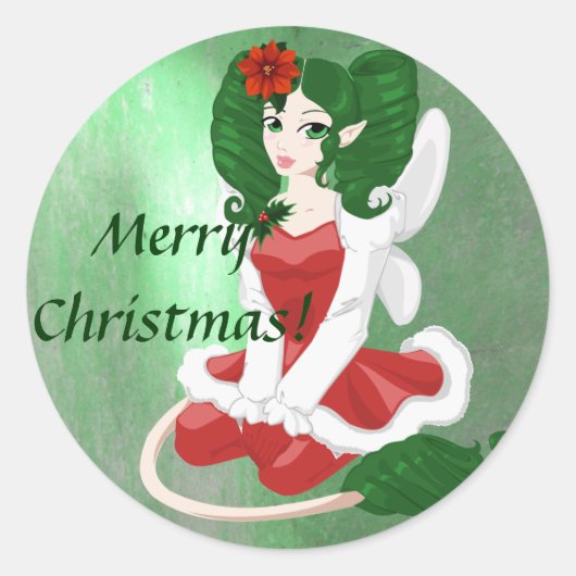 Christmas Faerie Stickers (Voorkant)