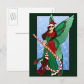 Christmas Fairy Briefkaart (Voorkant / Achterkant)