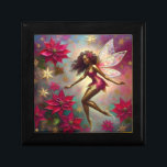 Christmas Fairy Collectie - Bruin Natuurlijk Haar Cadeaudoosje<br><div class="desc">Een Collectie kerstfeeën in verschillende haar- en huidskleuren.</div>