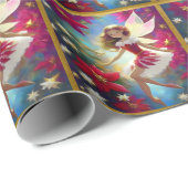 Christmas Fairy Collectie - Copper Ginger Hair Cadeaupapier (Rol Hoek)