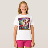Christmas Fairy Collectie - Copper Ginger Hair T-shirt (Voorkant volledig)