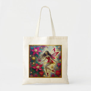 Christmas Fairy Collectie - Donkerbruin haar Tote Bag