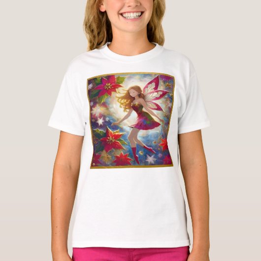 Christmas Fairy Collectie - Ginger Hair T-shirt (Voorkant)