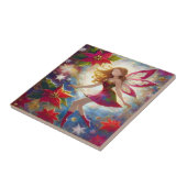 Christmas Fairy Collectie - Ginger Hair Tegeltje (Zijkant)