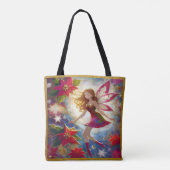 Christmas Fairy Collectie - Ginger Hair Tote Bag (Achterkant)