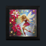 Christmas Fairy Collectie - Honing Blond Haar Cadeaudoosje<br><div class="desc">Een Collectie kerstfeeën in verschillende haar- en huidskleuren.</div>