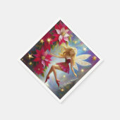 Christmas Fairy Collectie - Honing Blond Haar Servet (Hoek)