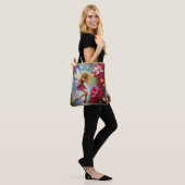 Christmas Fairy Collectie - Honing Blond Haar Tote Bag (Op model)