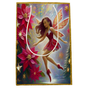 Christmas Fairy Collectie - Licht Auburn Haar Medium Cadeauzakje