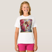Christmas Fairy Collectie - Licht Auburn Haar T-shirt (Voorkant volledig)