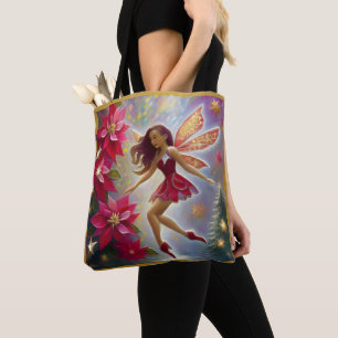 Christmas Fairy Collectie - Licht Auburn Haar Tote Bag