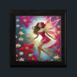 Christmas Fairy Collectie - Lichtbruin Haar Cadeaudoosje<br><div class="desc">Een Collectie kerstfeeën in verschillende haar- en huidskleuren.</div>