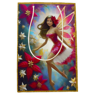 Christmas Fairy Collectie - Lichtbruin Haar Medium Cadeauzakje