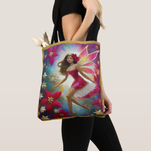 Christmas Fairy Collectie - Lichtbruin Haar Tote Bag