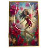 Christmas Fairy Collectie - Medium bruin haar Medium Cadeauzakje (Voorkant)