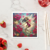 Christmas Fairy Collectie - Medium bruin haar Servet (Insitu)